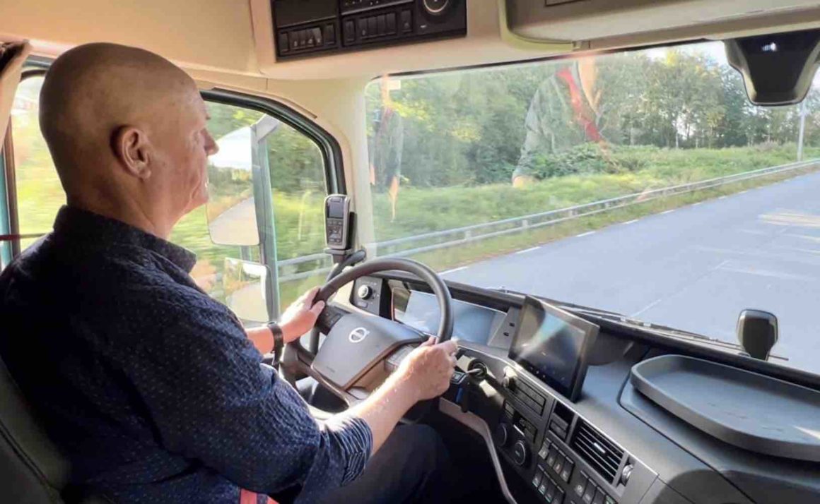 electric Volvo FH heavy duty truck