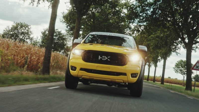 The Warrego hydrogen FCEV ute. Source: H2X