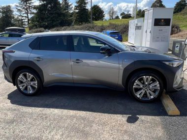 Subaru Solterra at Cooma. Image: Daryl Waldock