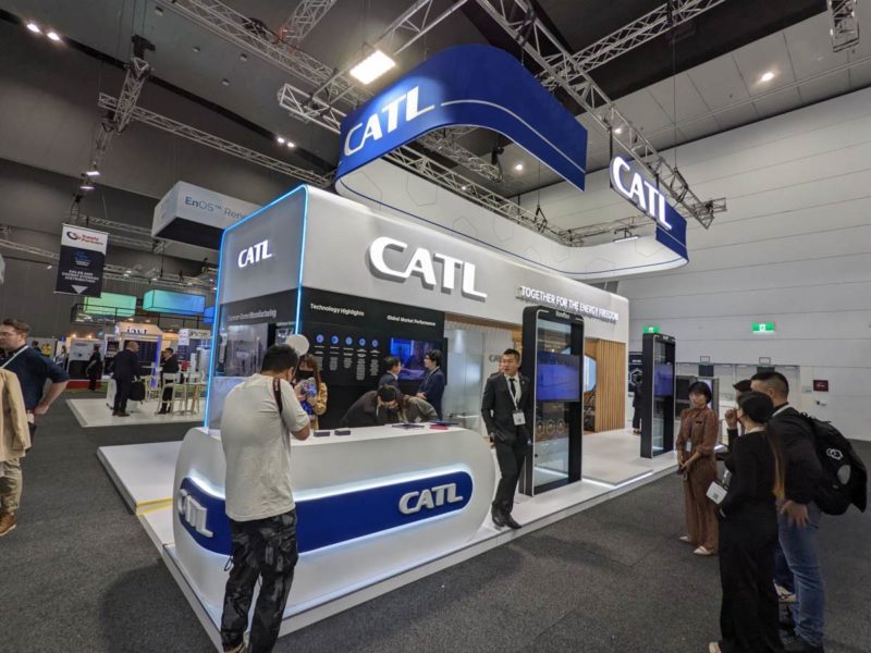 CATL Battery Showcase Melbourne