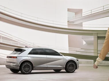 Ioniq 5 with digital side mirrors. Source: Hyundai