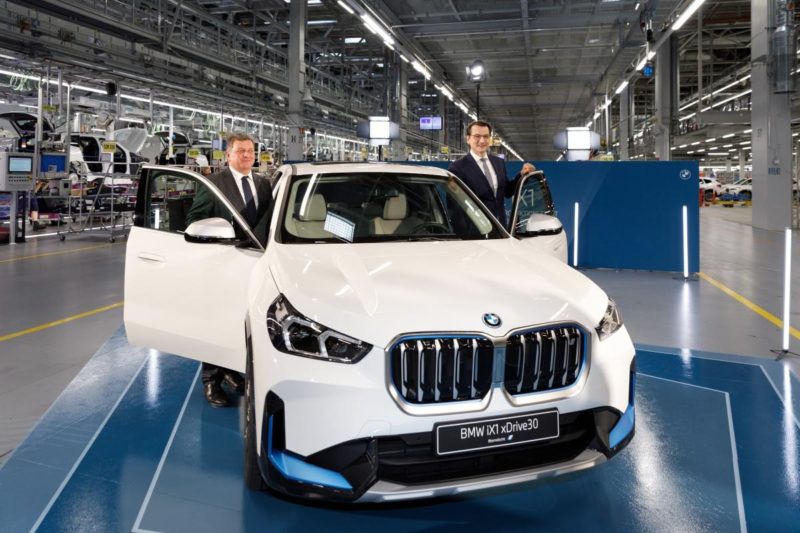 BMW iX1 Plant Manufactured Shot