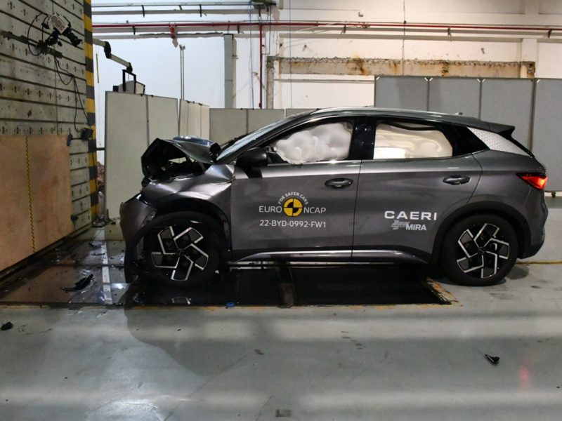 BYD Atto3 ANCAP Side Grey
