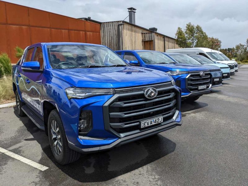 LDV eT60 Front Parked