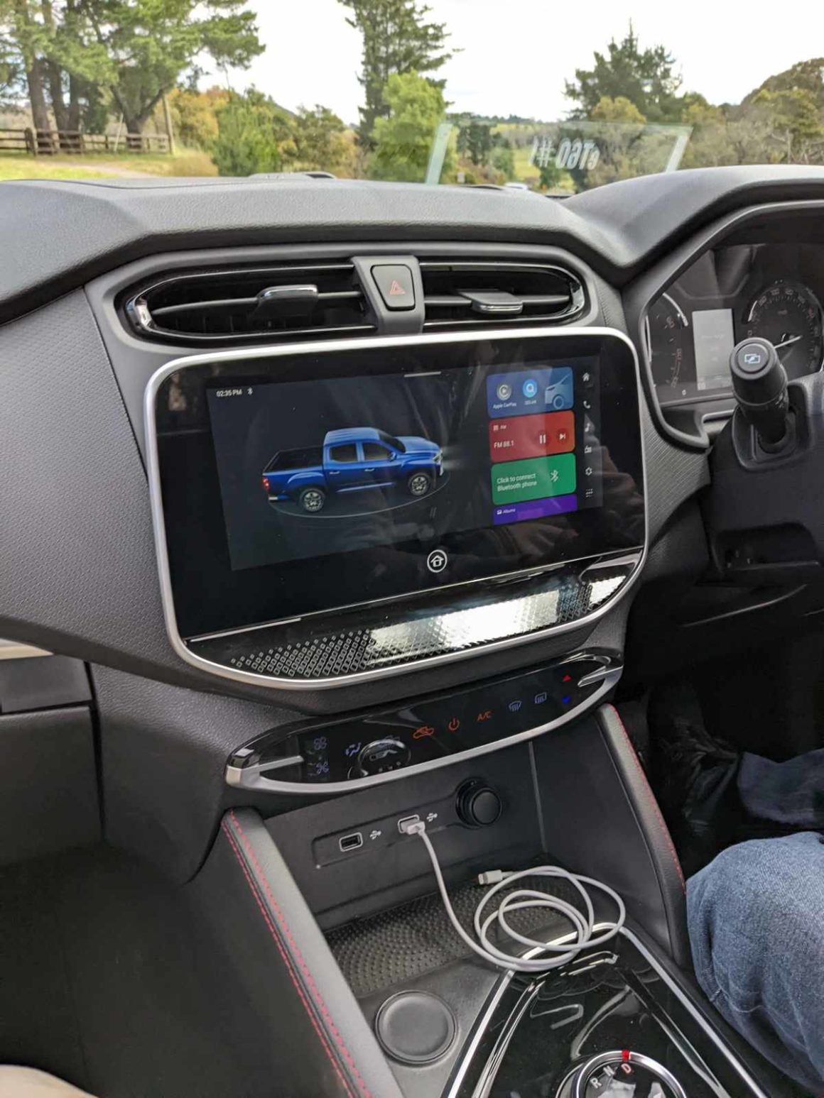 LDV eT60 Infotainment Screen