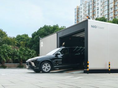 Nio Battery Swap Station