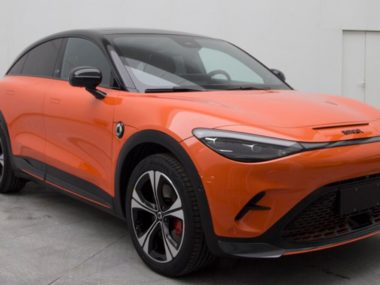 Smart 3 EV Orange Front