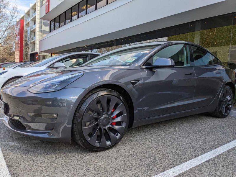 2022 Model 3 Performance Grey