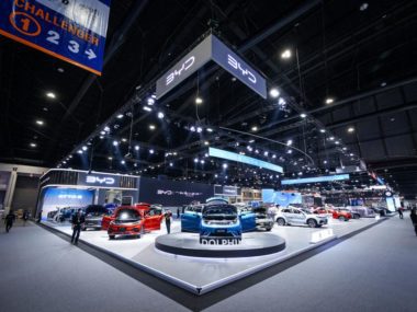 BYD Thailand Showcase Display