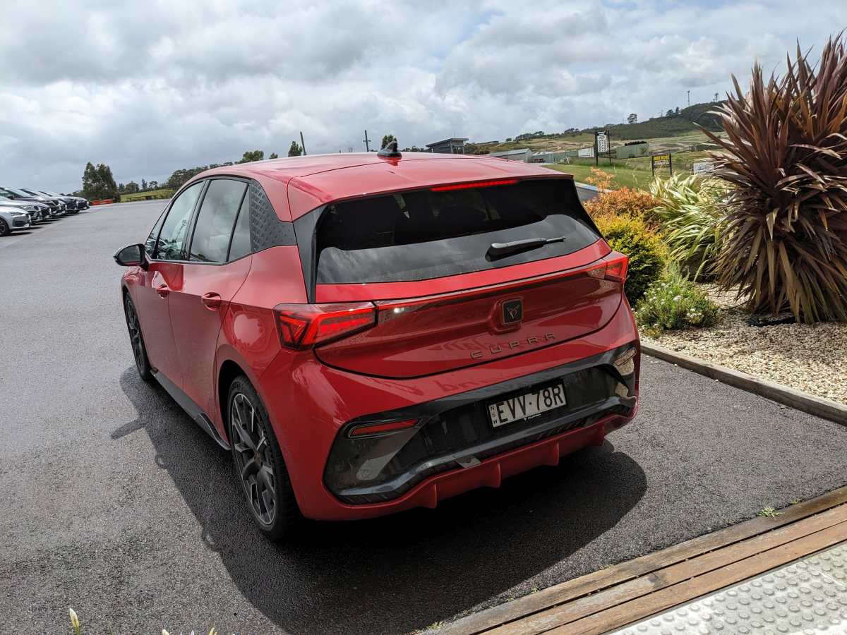 Cupra Born Red Exterior