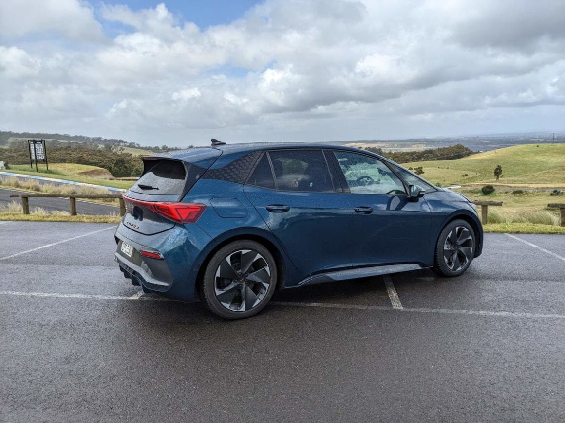 Cupra Born Blue Aussen-