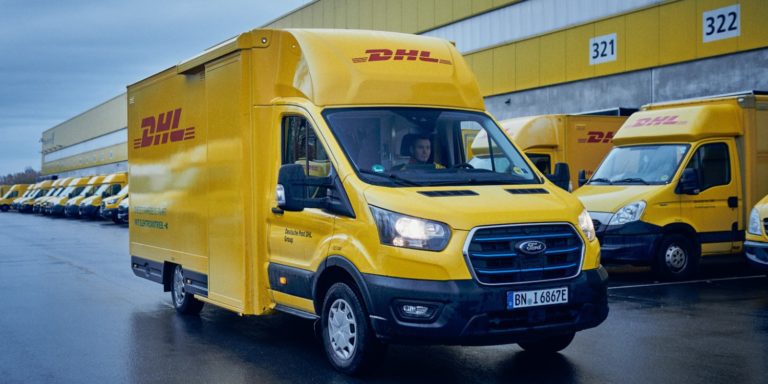 DHL Ford Van