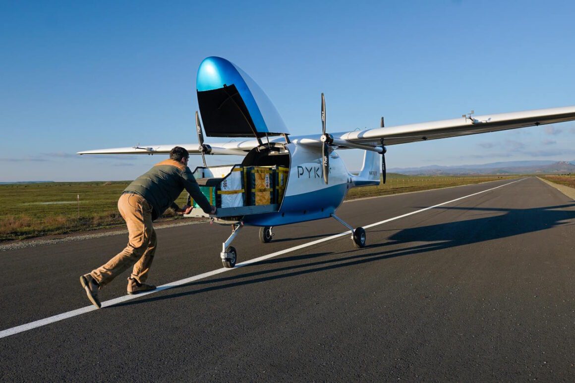 Pyka - největší autonomní e-nákladní letadlo na světě