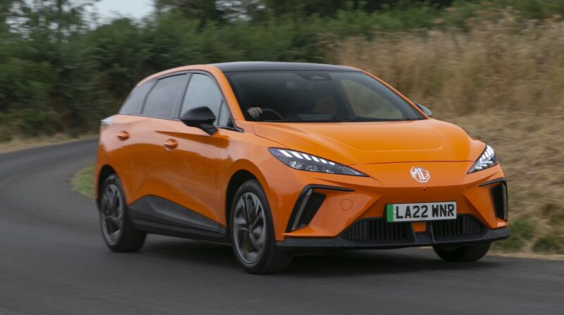 MG4 electric vehicle