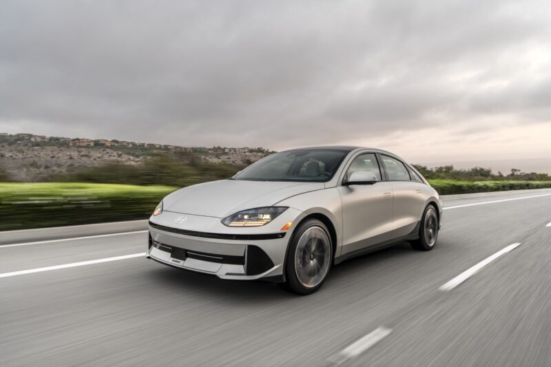 Hyundai Ioniq 6 driving US