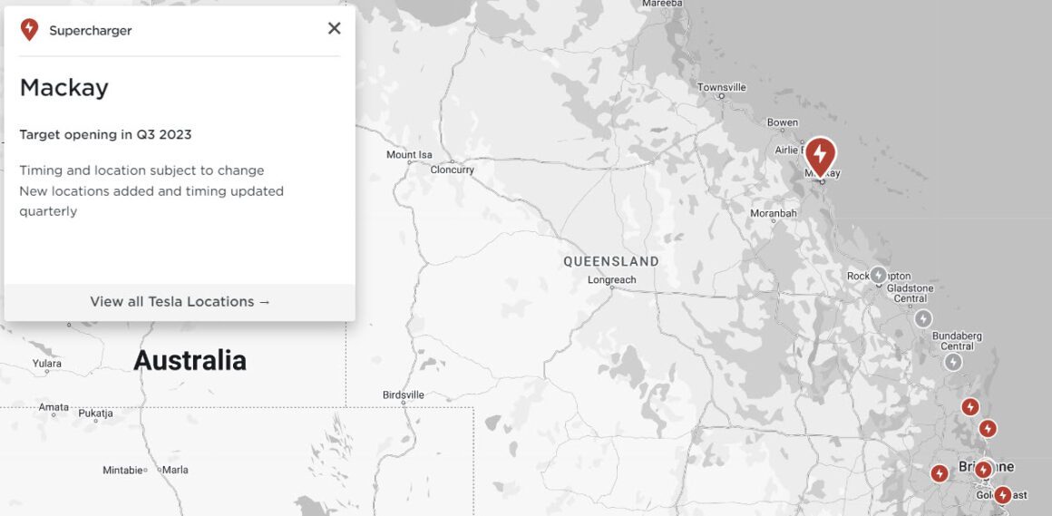 Tesla delays opening of many Australian supercharger sites