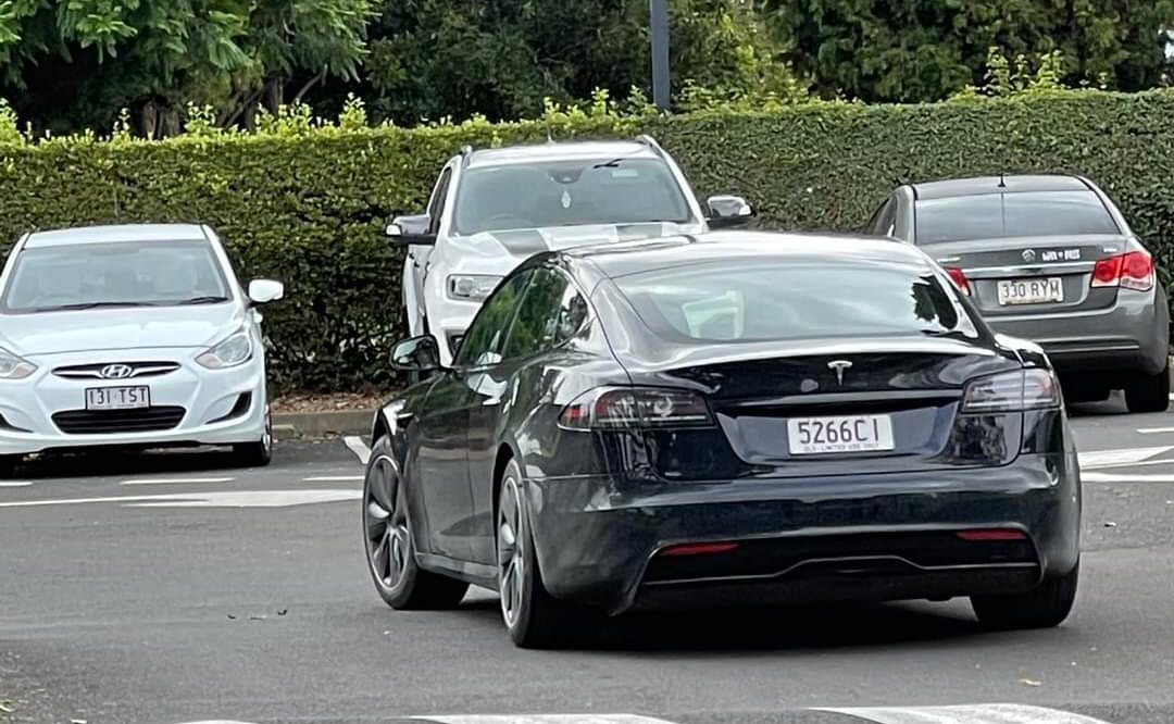 Tesla Model S 2021 Rafraîchie Spotted Queensland