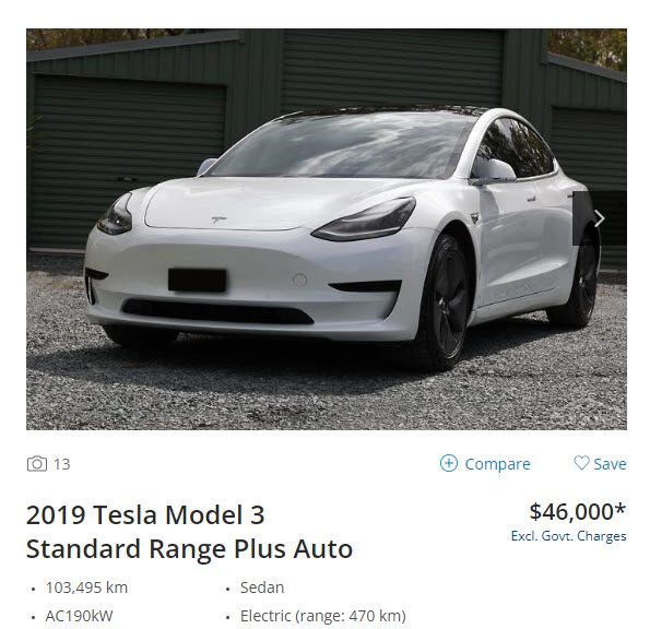 Used Tesla Feb 2023 Prices