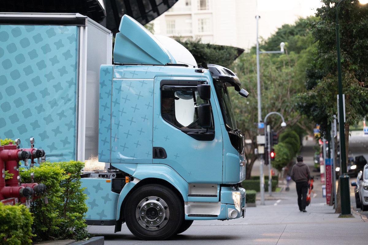 Volvo electric truck