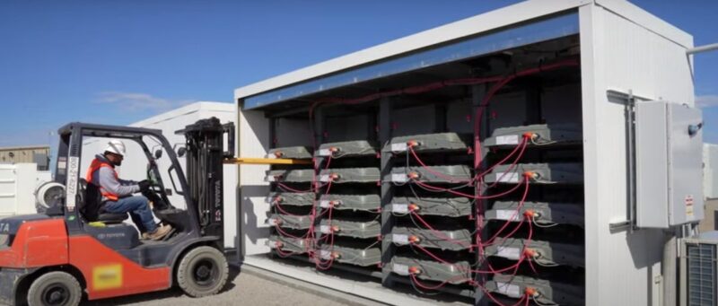 B2U reused ev batteries for energy storage