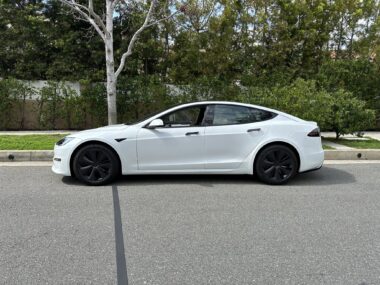 2023 Tesla Model S Parked Ryan Z Twitter