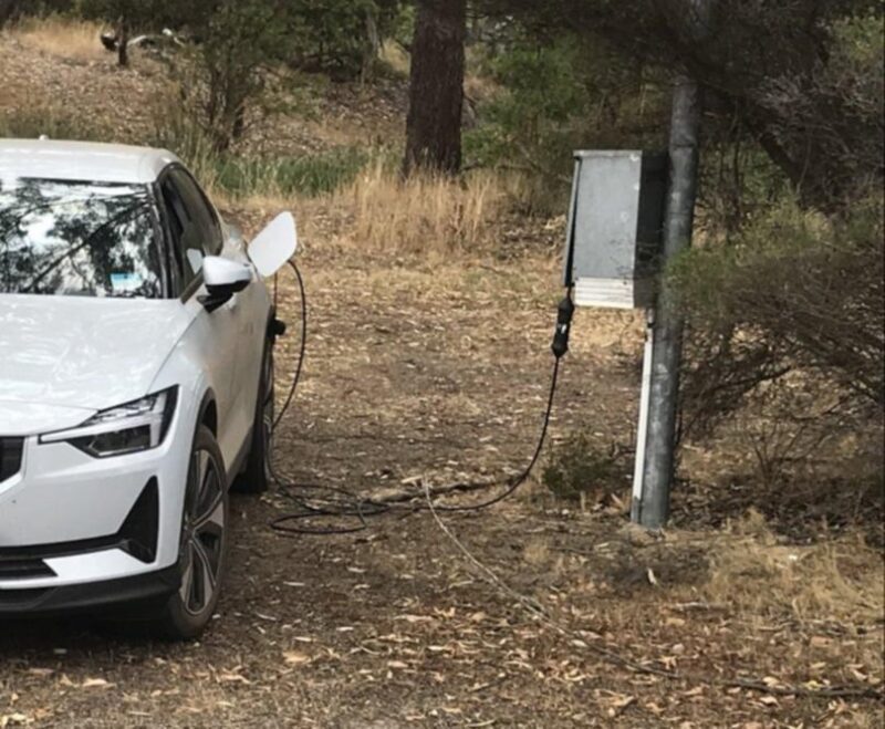 EV Charging fine