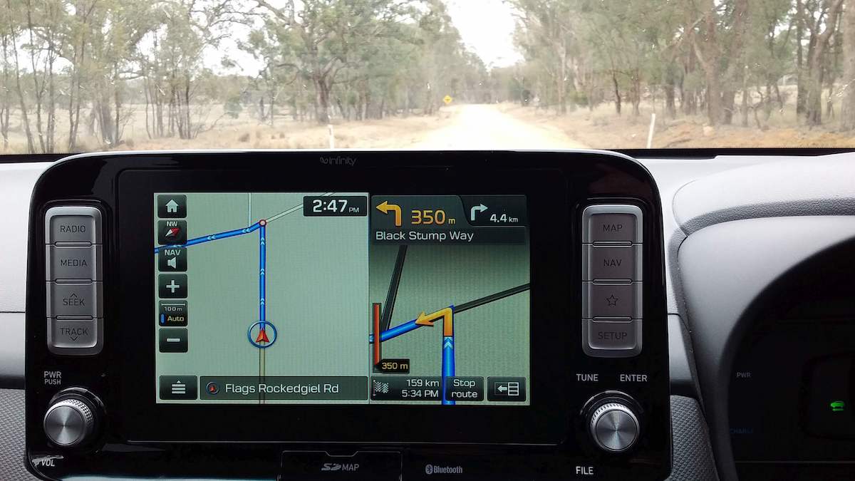 Beyond the black stump