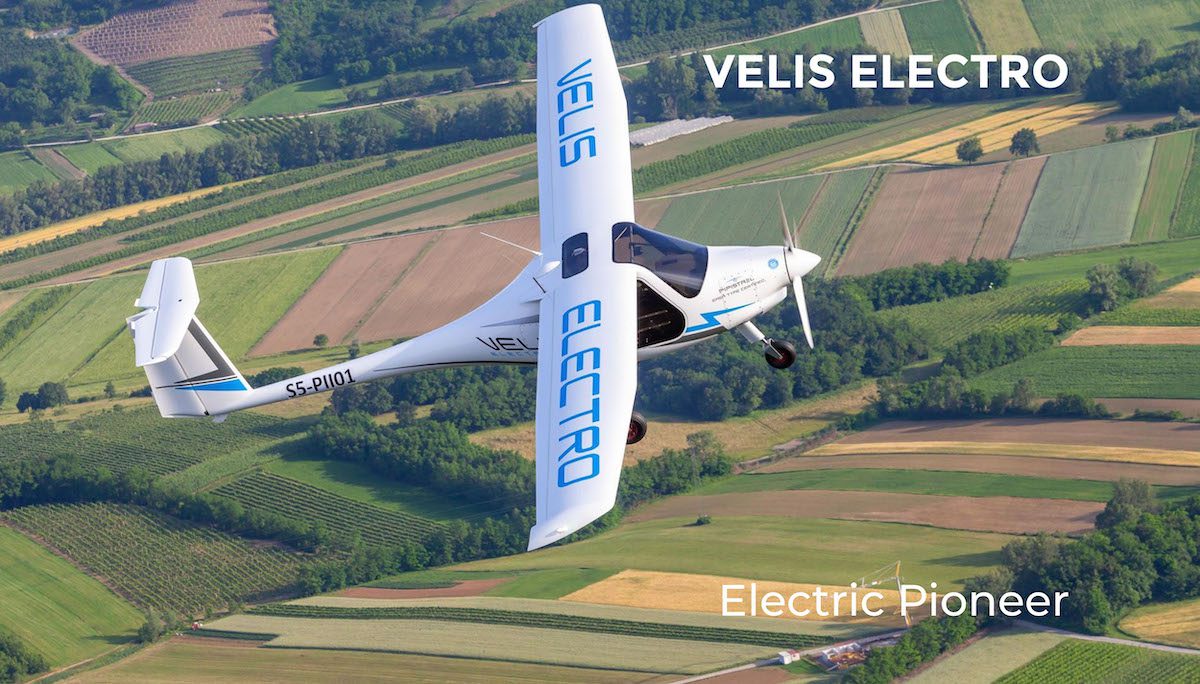 Pipistrel Velis Electro; Letecká škola používá e-letadlo pro výcvik pilotů