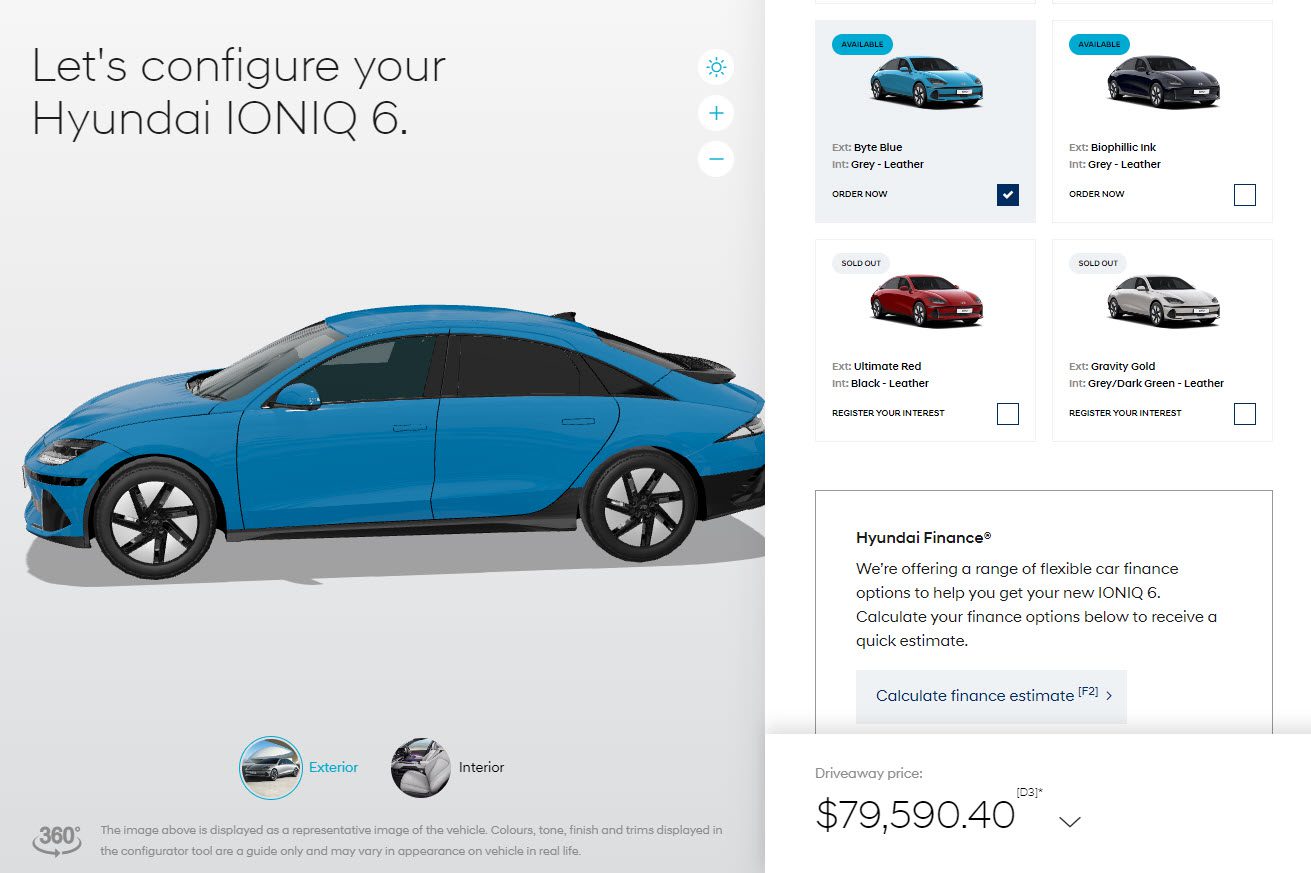 Hyundai Ioniq6 EV Inventory 23032023