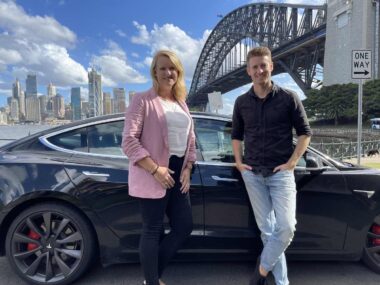 Member for North Sydney Kylea Tink Electric vehicle