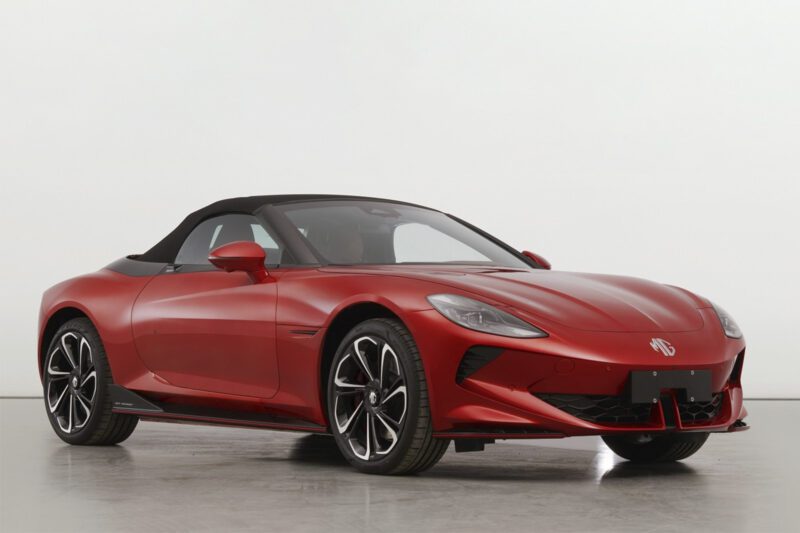 MG Cyberster Front Angle