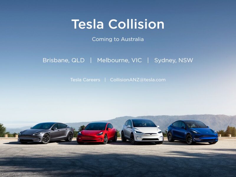 Tesla Collision Centre Australia