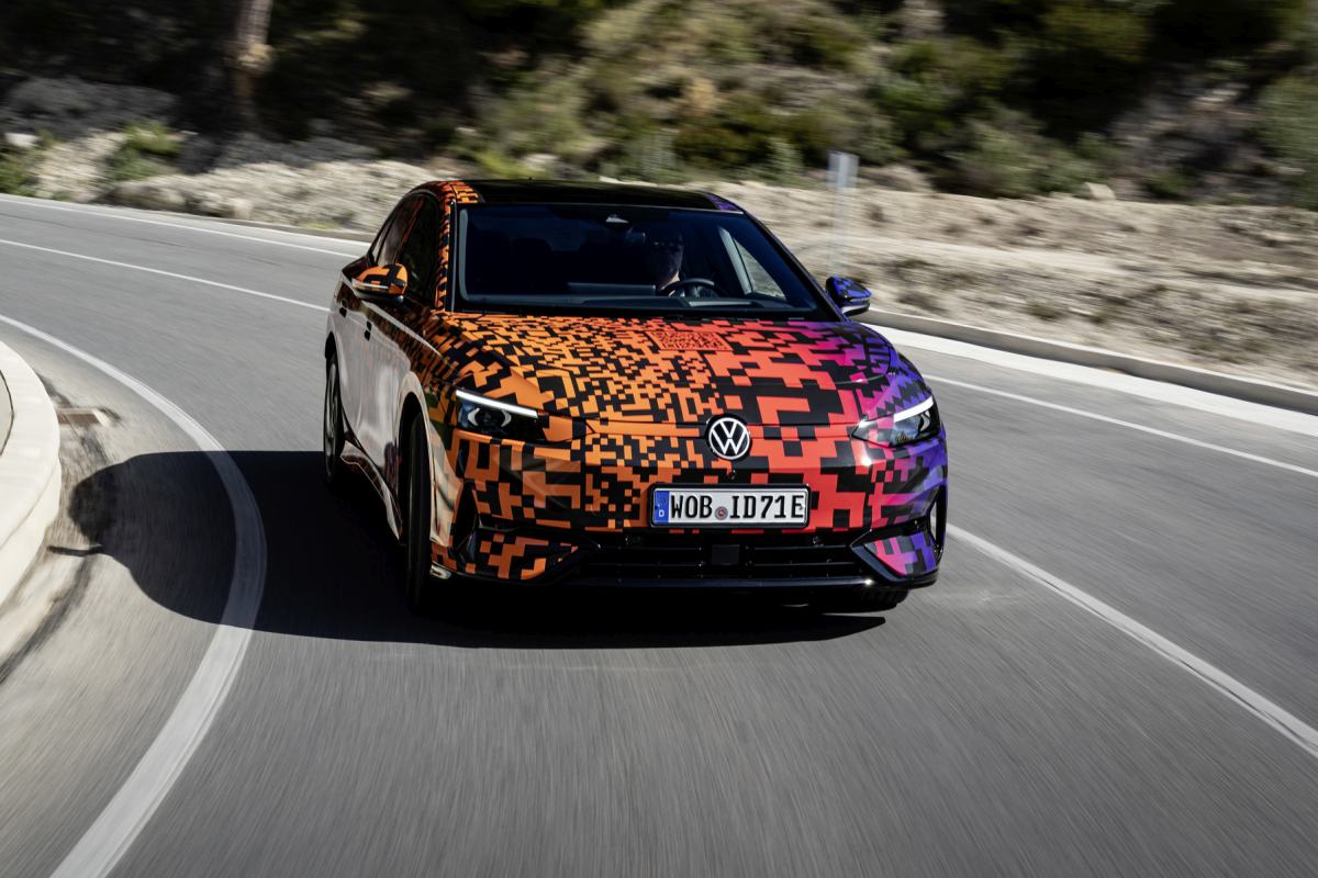 Volkswagen ID7 Testing Front Drive