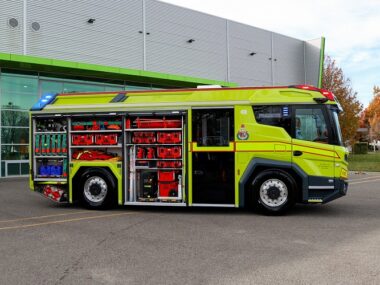 ACT electric fire truck