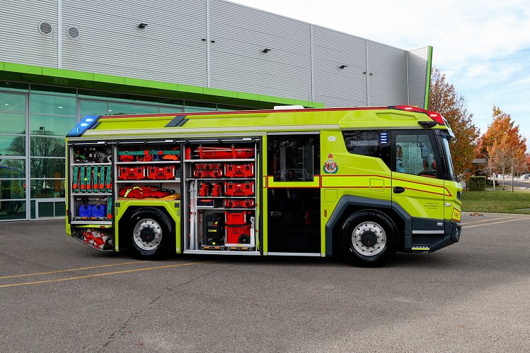 ACT unveils state-of-the-art electric fire truck - first of its