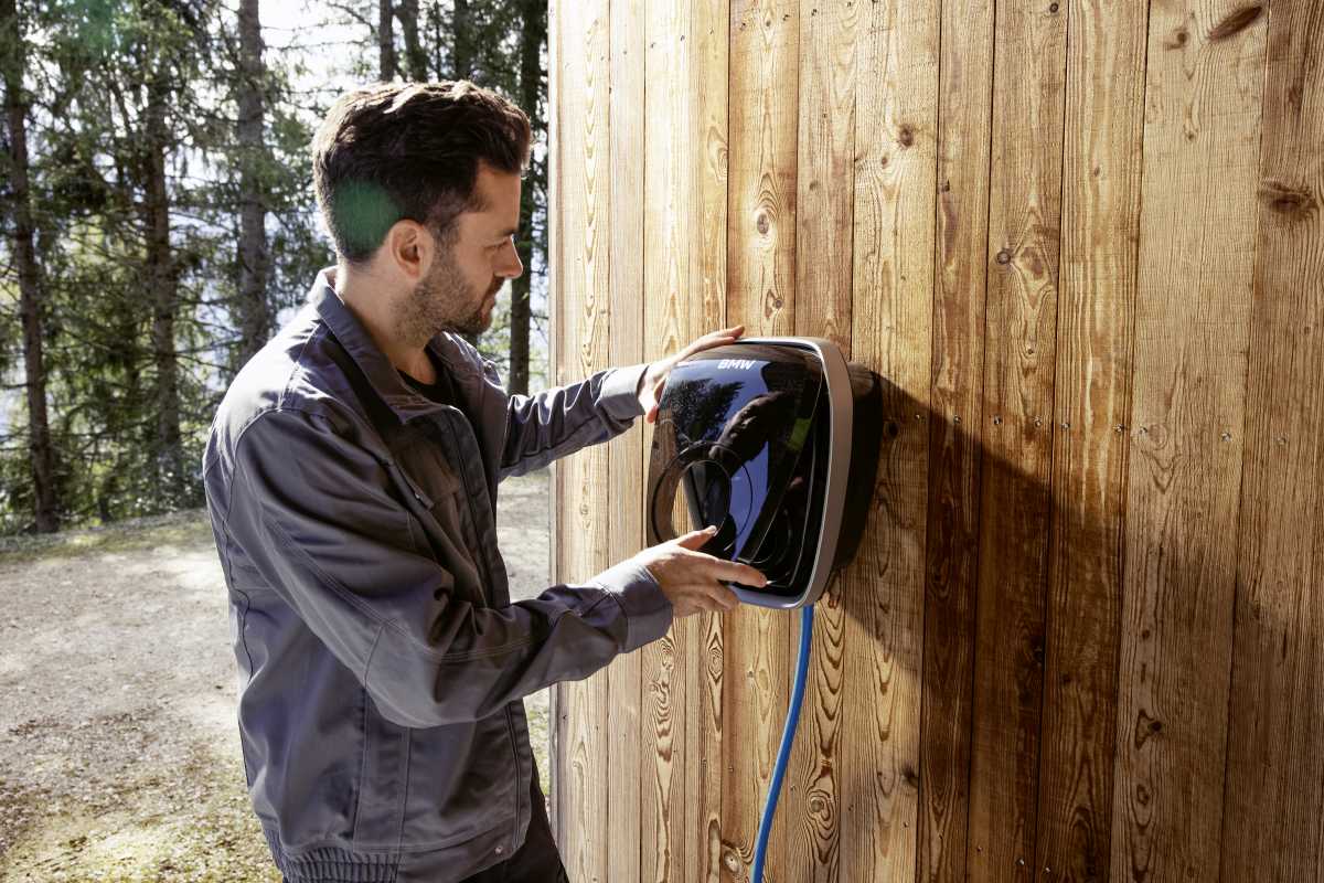 BMW Wall Charger Installation