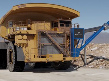 Bluvein Dynamic Charging for mining vehicles