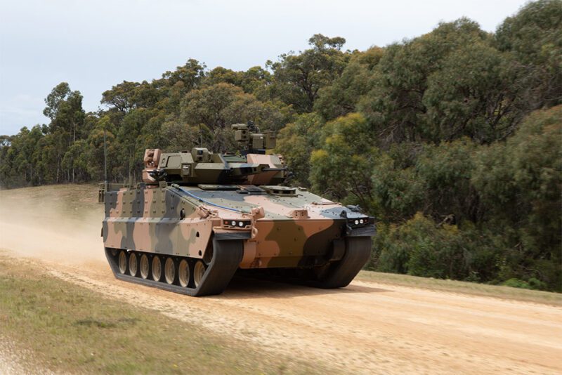 Hanwha Defense Australia Redback infantry fighting vehicle