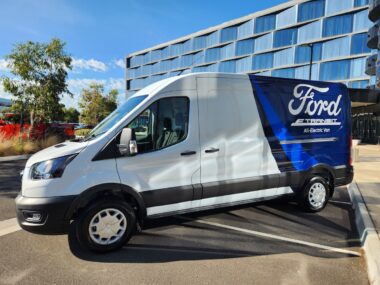 Ford E-Transit Australian launch