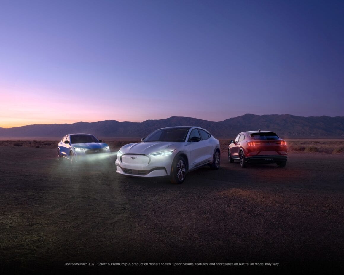 Ford's Mach-E electric Mustang lands in Australia with new sighting