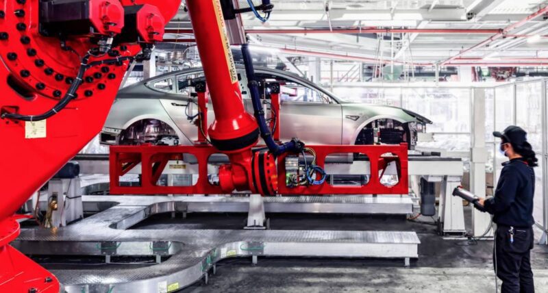 Tesla manufacturing