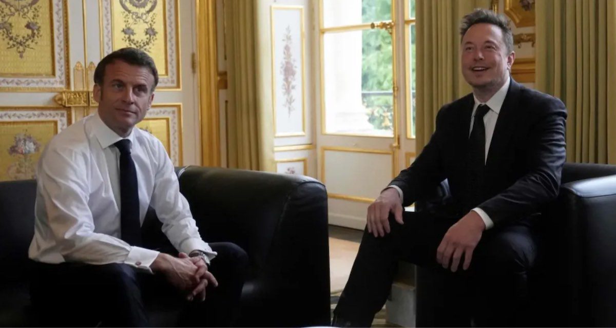 Musk meets Macron