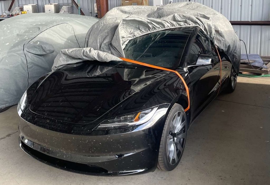 Projet Tesla Model 3 Highland Spotting