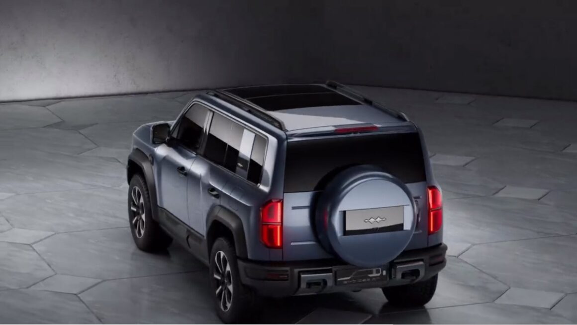 BYD's new off-roader electric SUV teased ahead of launch