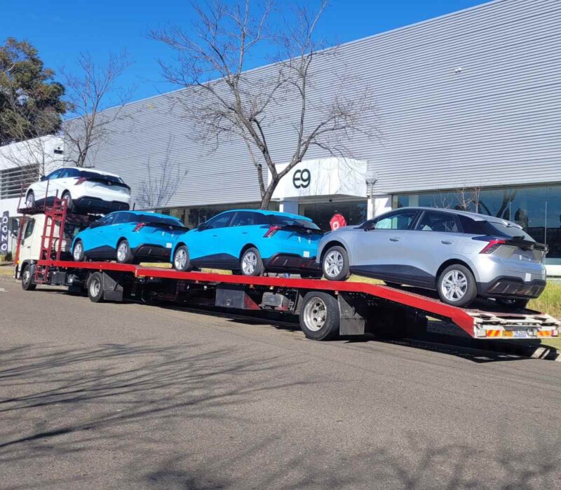 MG4 Spotted Truck Sydney July 2023