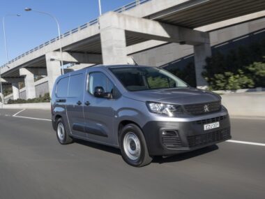 2023 Peugeot e-Partner Driving Sydney