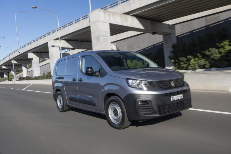 2023 Peugeot e-Partner Driving Sydney