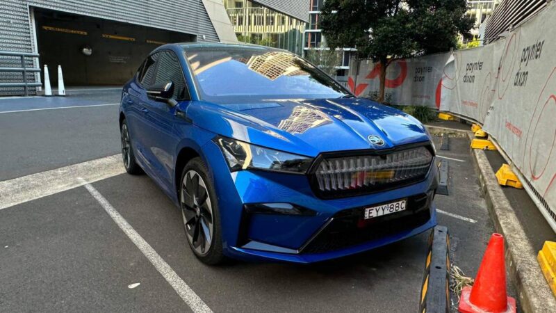 Skoda Enyaq Front July 2023 Sydney Oliver M