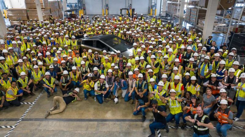 Tesla Cybertruck First Build - Tesla Texas
