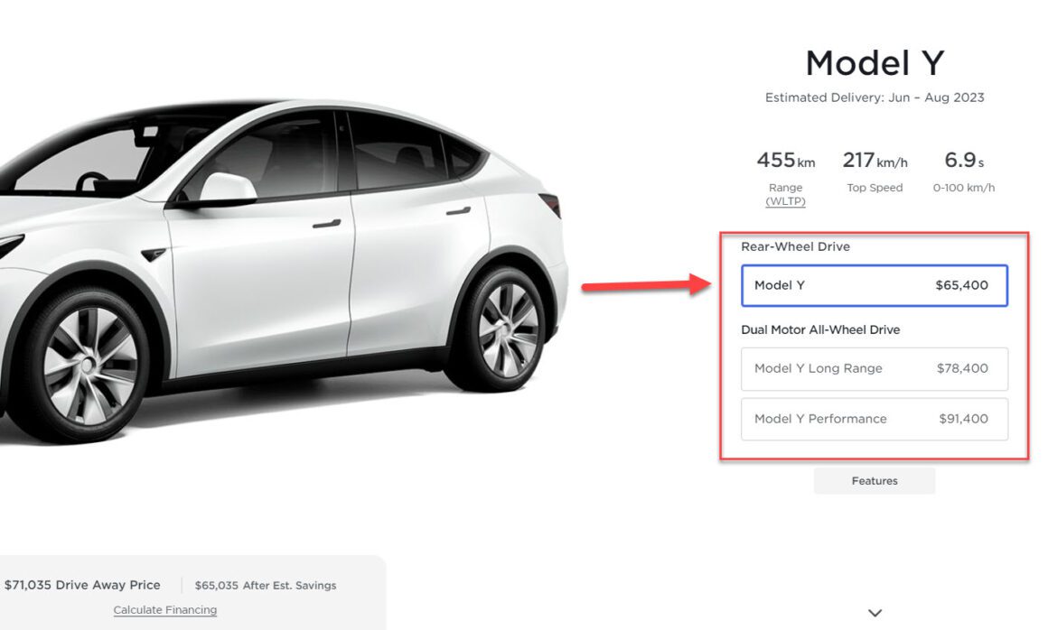 Tesla Model Y Price July 2023